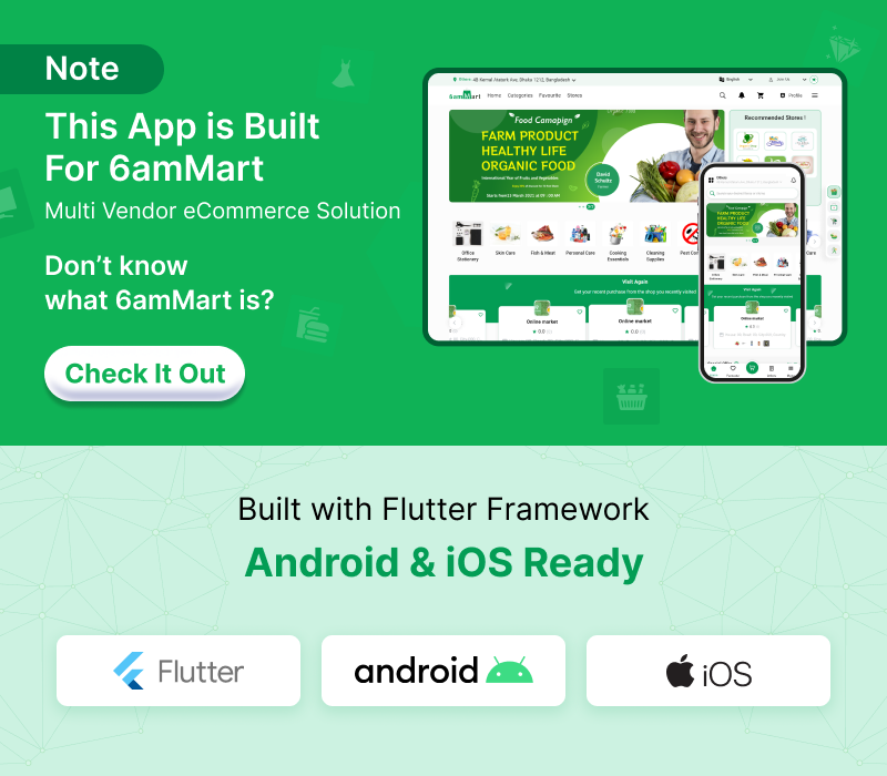 6amMart Vendor App
