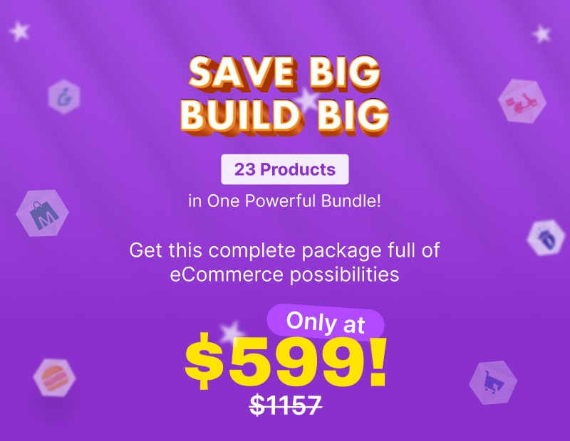 Bundle discount banner
