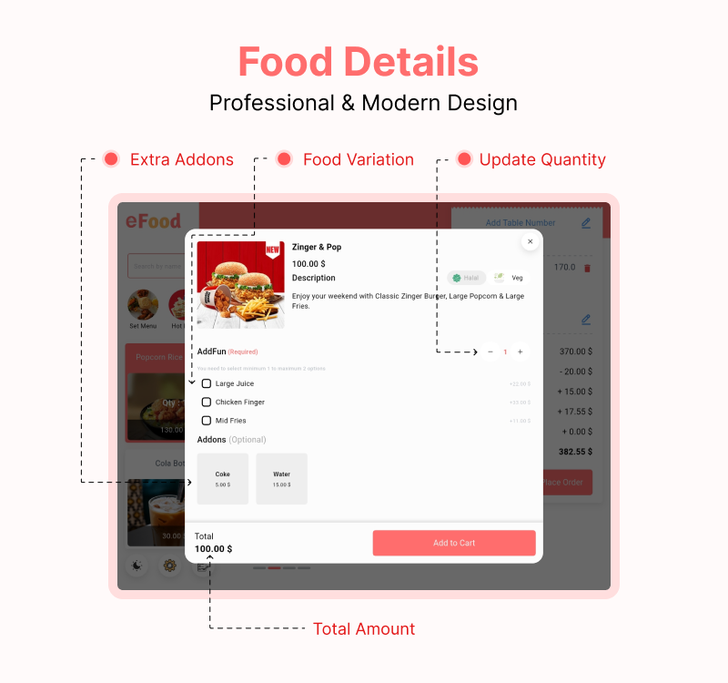 eFood - Table/Waiter App